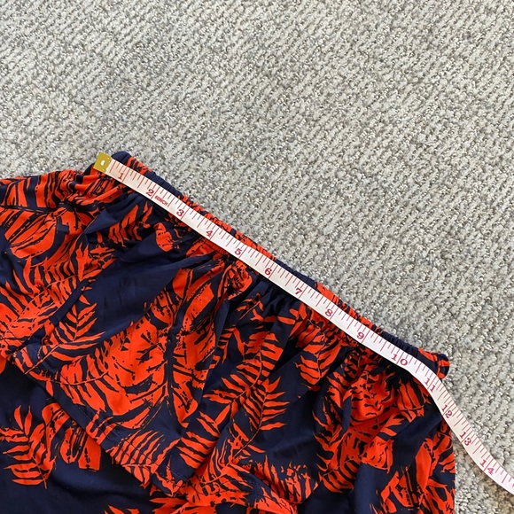 Strapless Palm Leaf Dress - Picture 7 of 10